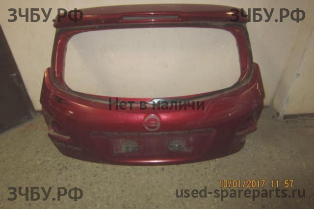 Nissan Qashqai (J10) Дверь багажника