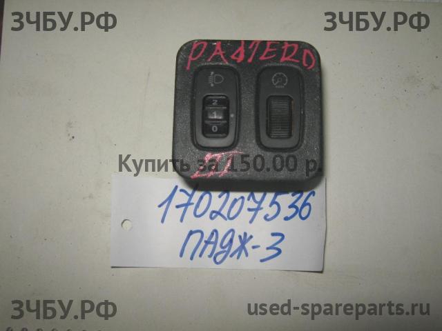 Mitsubishi Pajero/Montero 3 Кнопка корректора фар