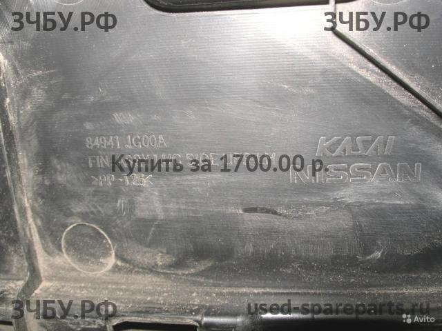 Nissan X-Trail 2 (T31) Обшивка багажника боковая левая