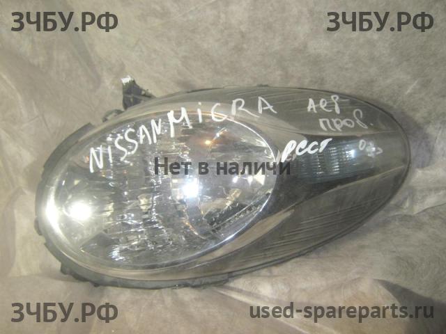 Nissan Micra K12 Фара левая
