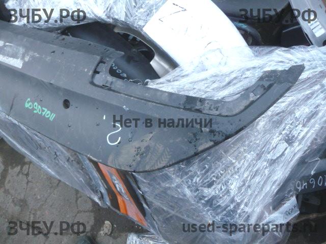 Ford Fiesta 6 Юбка заднего бампера