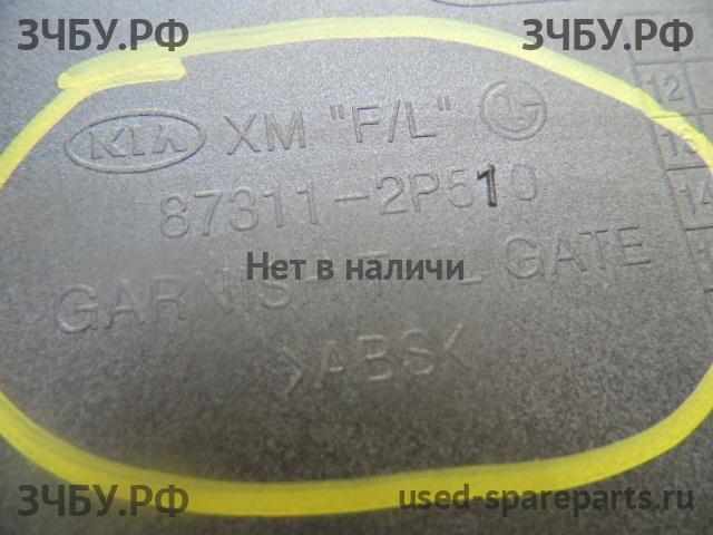 KIA Sorento 2 Накладка на дверь багажника