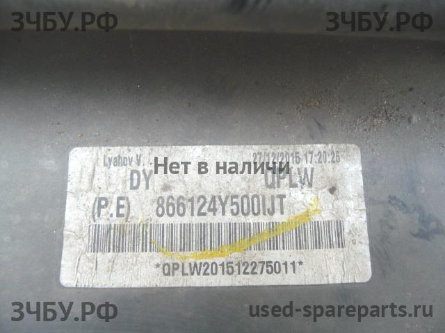 KIA Rio 3 Юбка заднего бампера
