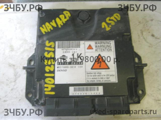 Nissan Navara 1 (D40) Блок управления двигателем