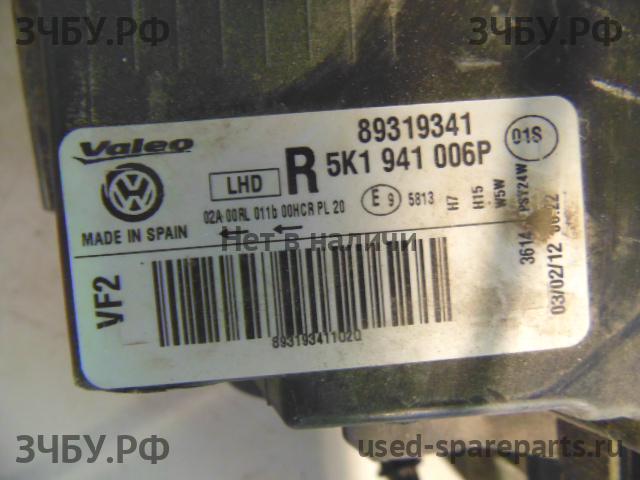 Volkswagen Golf 6 Фара правая