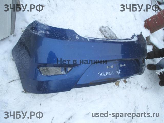 Hyundai Solaris 1 Бампер задний