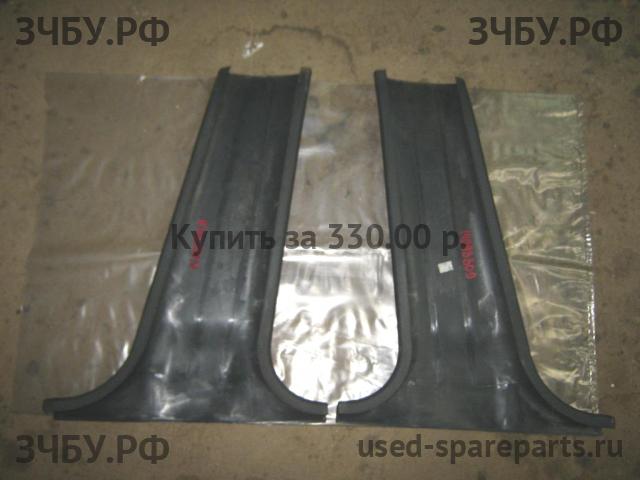 Chevrolet Lanos/Сhance Накладки на стойки кузова средние (комплект)
