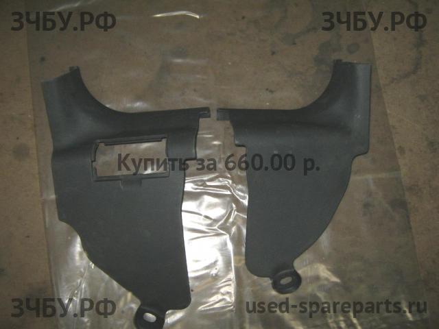 Chevrolet Lanos/Сhance Накладки на стойки кузова передние (комплект)