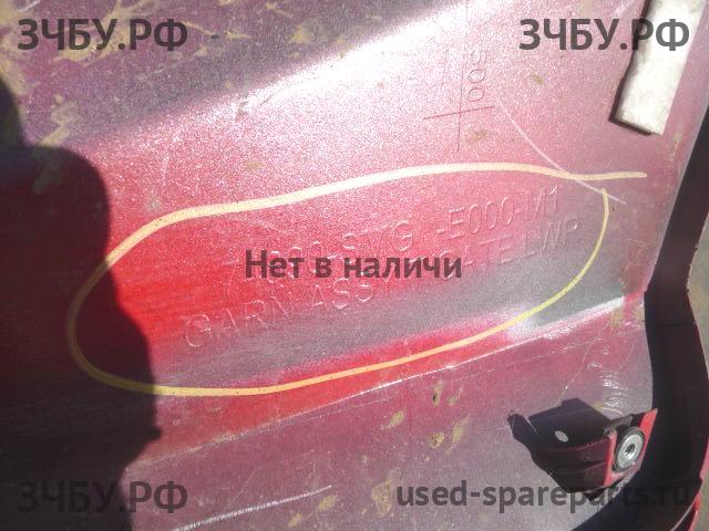 Honda Civic 8 (5D) Накладка на дверь багажника