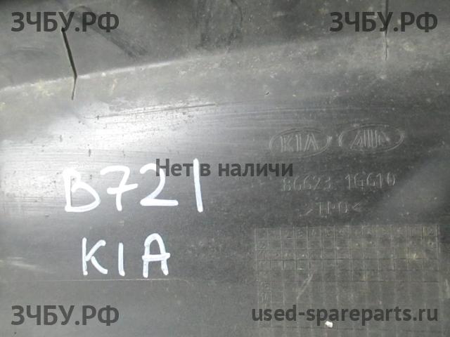 KIA Rio 2 Юбка заднего бампера