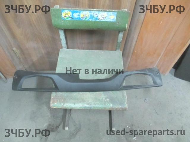 Определить Определить Накладка заднего бампера