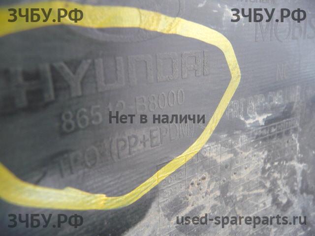 Hyundai Santa Fe 3 Юбка переднего бампера