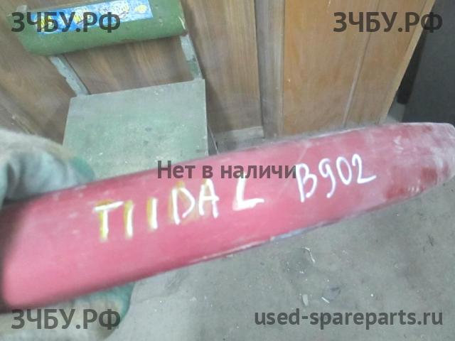 Nissan Tiida 1 Накладка переднего бампера