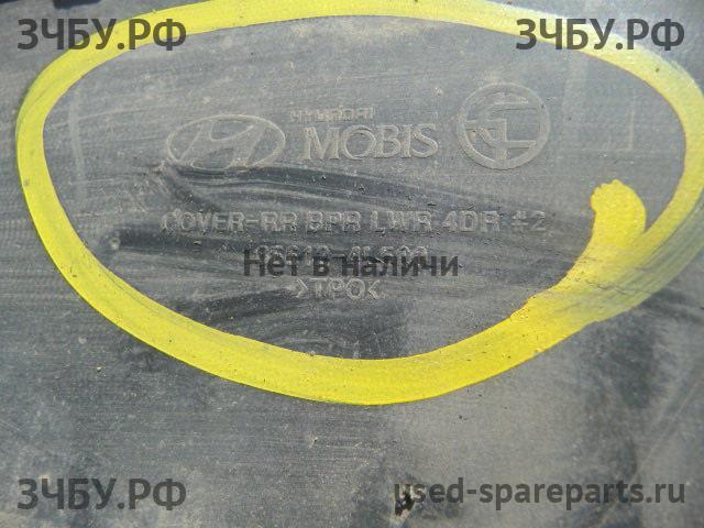 Hyundai Solaris 1 Юбка заднего бампера