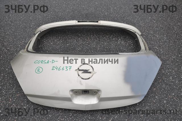 Opel Corsa D Дверь багажника