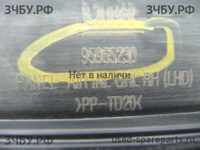 Chevrolet Spark 2 Решетка стеклоочистителя (Дефлектор водостока)