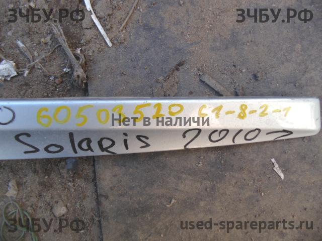 Hyundai Solaris 1 Накладка крышки багажника