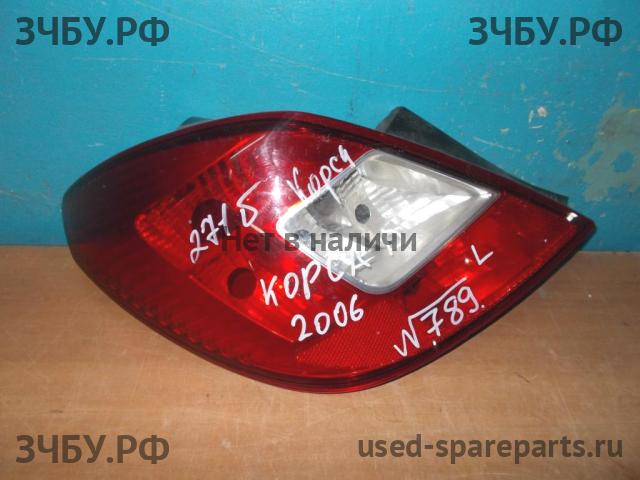 Opel Corsa D Фонарь левый