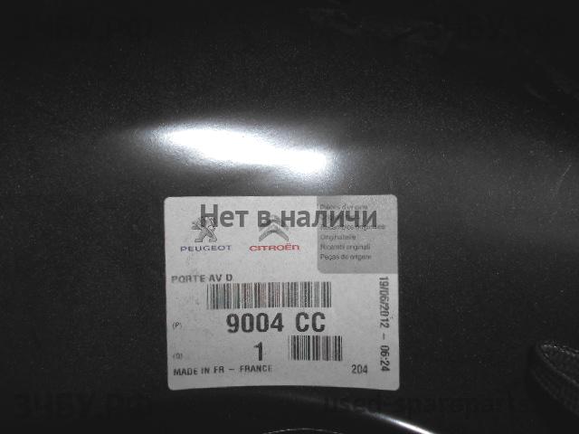 Peugeot 308 Дверь передняя правая