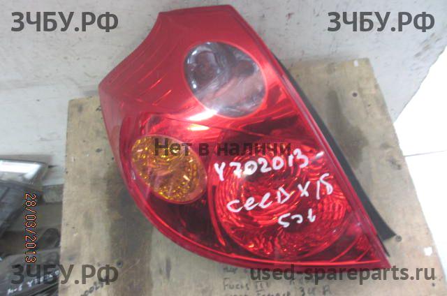 KIA Ceed 1 Фонарь левый