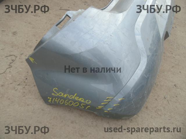Renault Sandero 1 Бампер задний