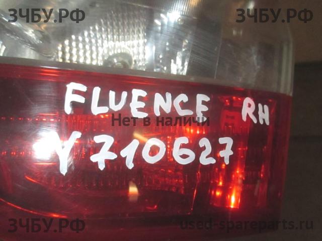 Renault Fluence Фонарь правый
