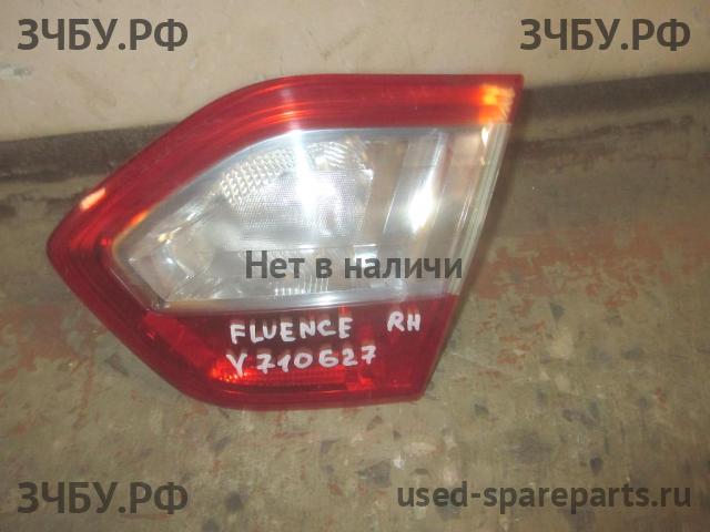 Renault Fluence Фонарь правый