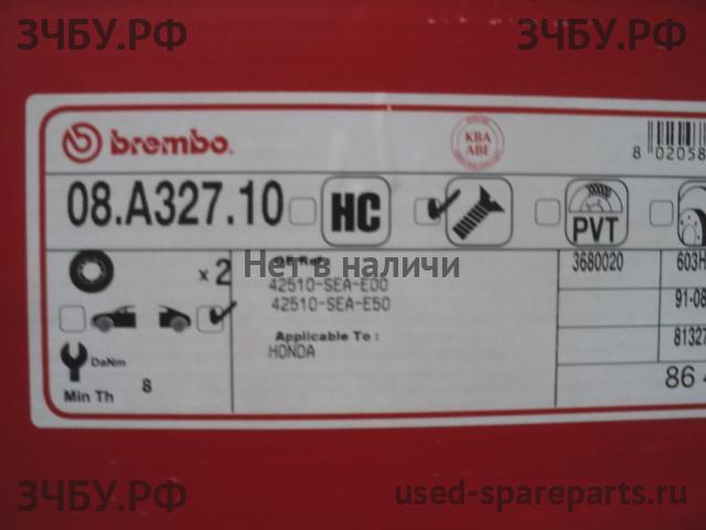 Honda Accord 7 Диск тормозной задний