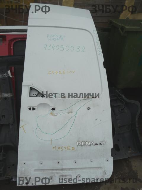 Renault Master 3 Дверь багажника