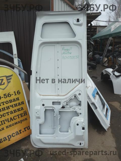 Renault Master 3 Дверь багажника