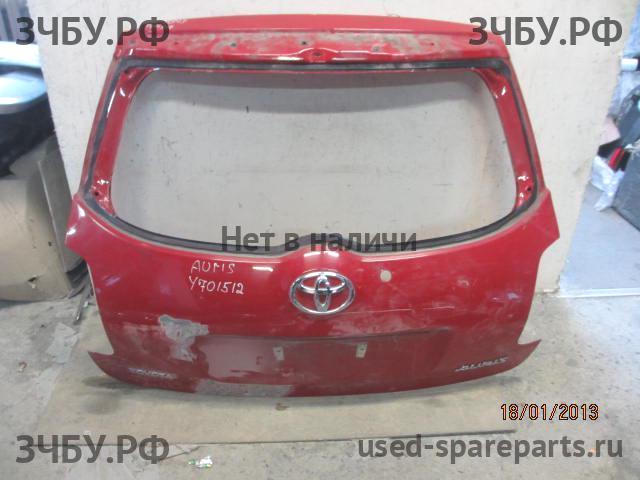 Toyota Auris 1 (E150) Дверь багажника