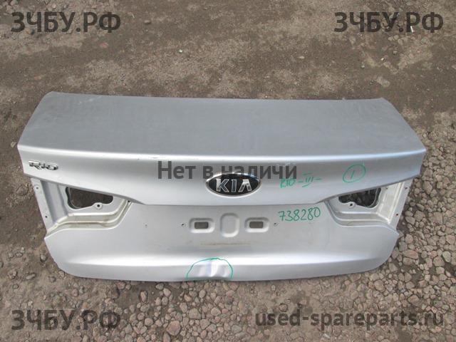 KIA Rio 3 Крышка багажника