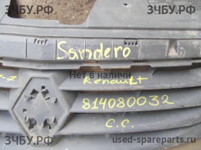 Renault Sandero 1 Решетка радиатора