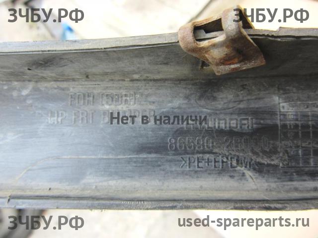 Hyundai i30 (1) [FD] Юбка переднего бампера
