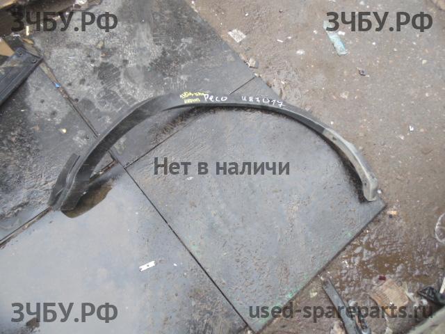 Nissan Qashqai (J11) Накладка крыла заднего левого