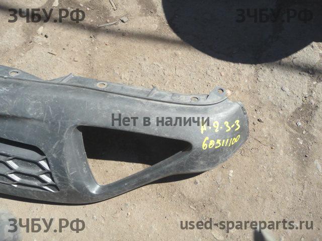 Honda Civic 8 (5D) Юбка заднего бампера
