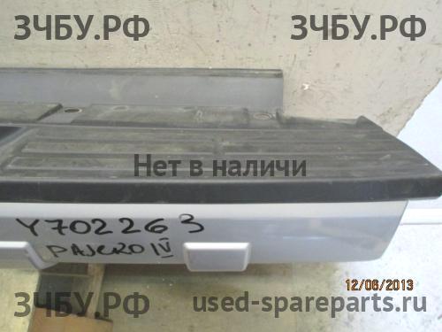 Mitsubishi Pajero/Montero 4 Накладка заднего бампера