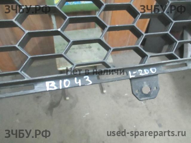 Mitsubishi Pajero/Montero Sport 2 (KH) Решетка в бампер