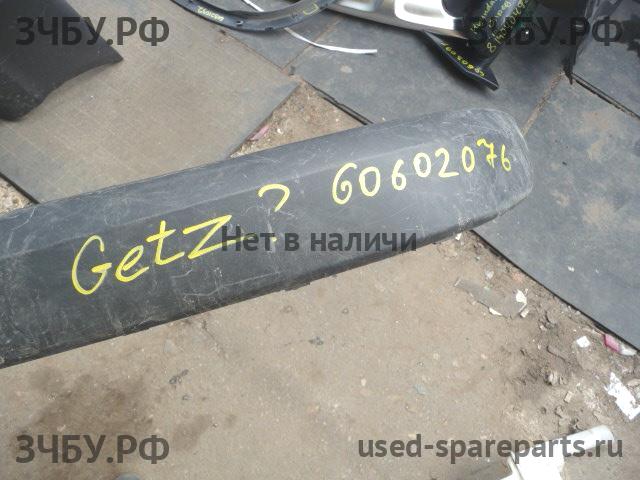 Hyundai Getz Накладка переднего бампера