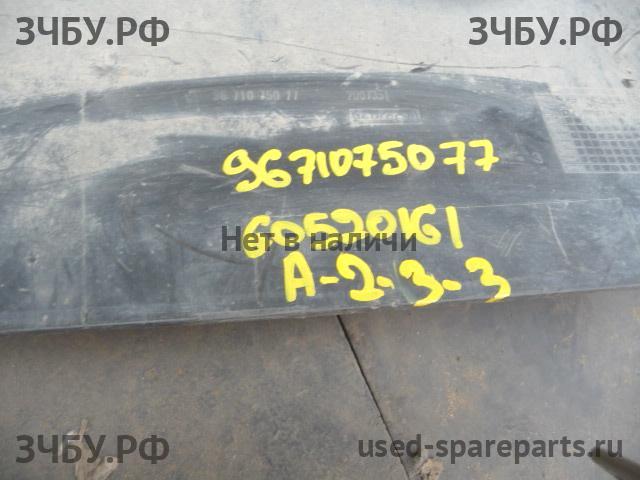 Citroen C4 (2) Юбка заднего бампера