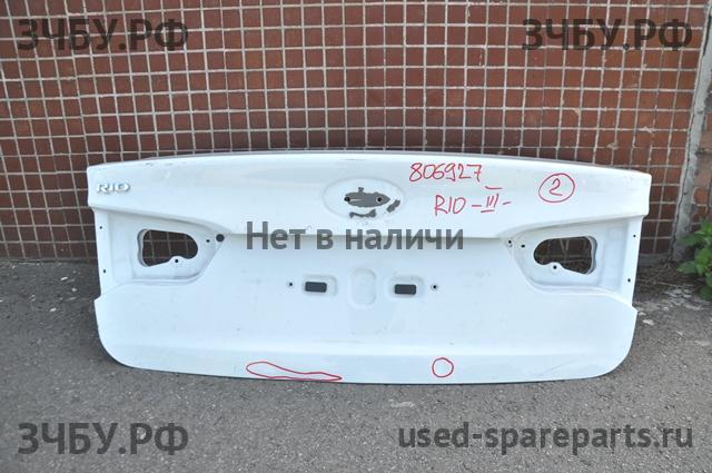 KIA Rio 3 Крышка багажника