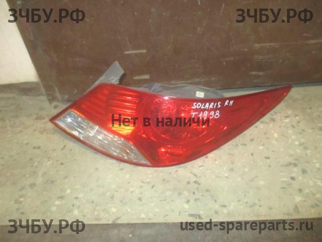 Hyundai Solaris 1 Фонарь правый