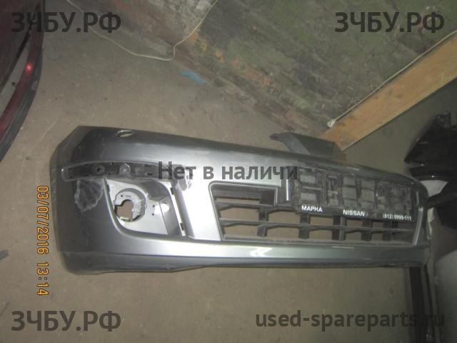 Nissan Tiida 1 Бампер передний