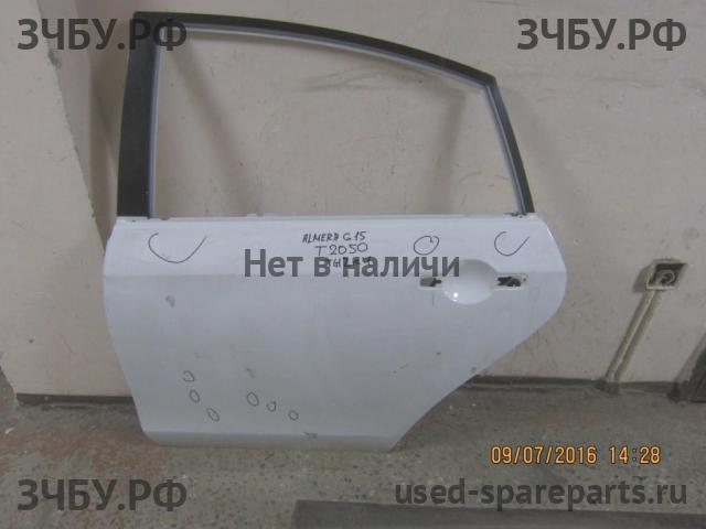 Nissan Almera G15 Дверь задняя левая