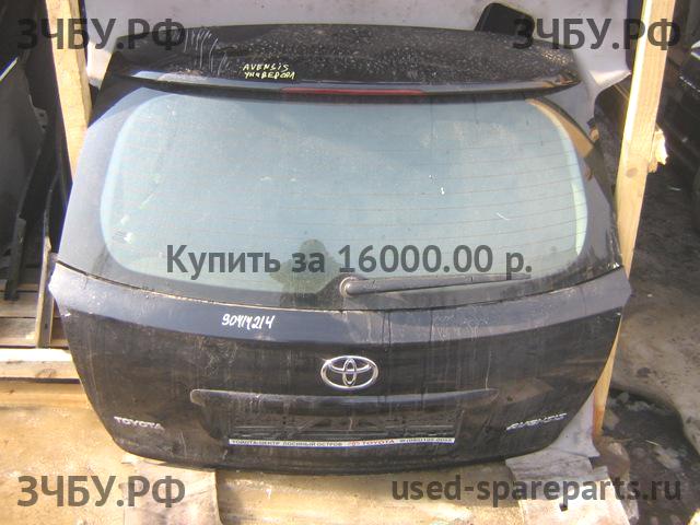 Toyota Avensis 2 Дверь багажника со стеклом