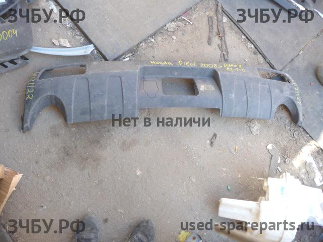 Honda Pilot (2) Юбка заднего бампера