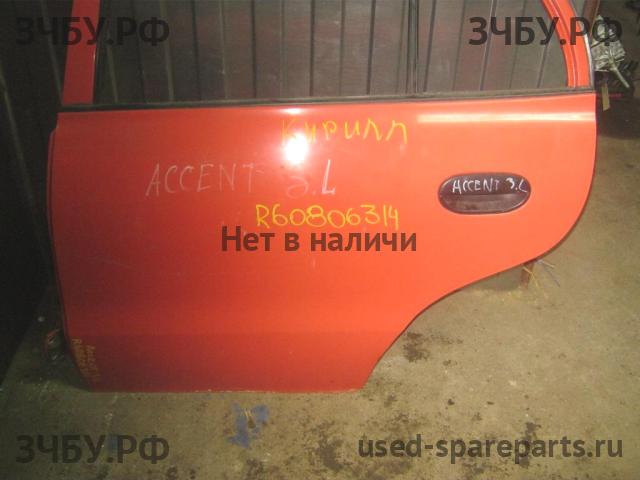Hyundai Accent 1 Дверь задняя левая