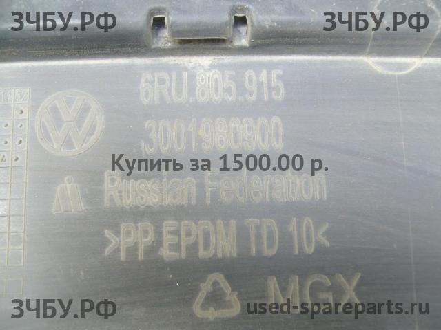 Volkswagen Polo 5 (Sedan) Юбка переднего бампера