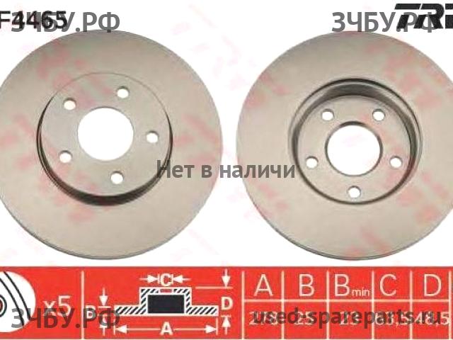 Ford C-MAX 1 Диск тормозной передний