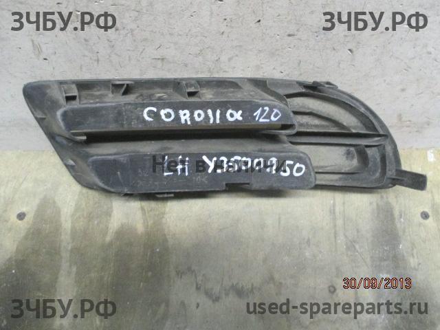 Toyota Corolla (E12) Заглушка в бампер